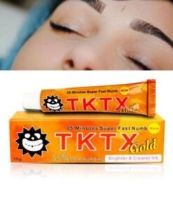 Our Most Powerful Anesthetic Cream TKTX GOLD 75% For Tattoo | Hair Removal | Piercing | Microblading | Anesthesia 2 crema tktx anestésico anestesia lidocaina hidratante cicatrizante verde gold oro amarilla negra azul rojo Crema cremas anestesia gel geles anestésico anestésicos Tktx tatuaje tattoo láser microblading derrapen tatuajes micro pigmentación madrid España malaga Barcelona Bilbao Asturias malaga oferta ofertas regalo
