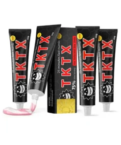 Pack of 5 - TKTX Black 55% Numbing Cream