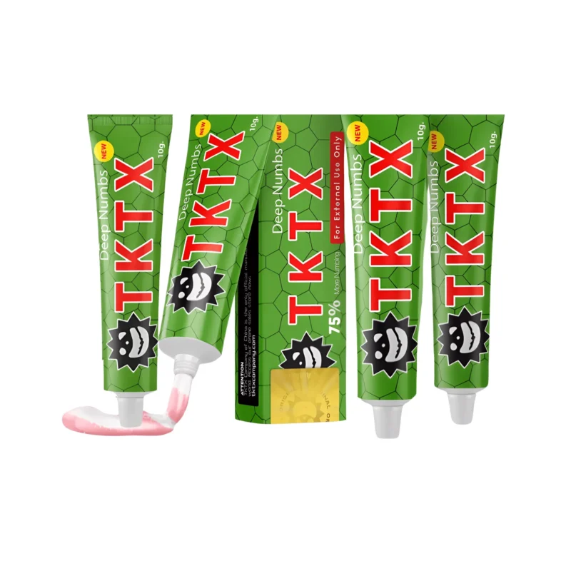 TKTX vs Pharmacy Anesthetics (EMLA): Official Guide 2 crema anestesica verde green 75 tktx