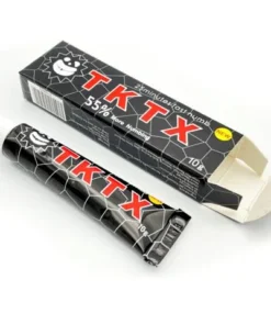 TKTX Black 55% Numbing Cream | Tattoo & Piercing Anesthetic Cream
